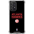 NBA Atlanta Hawks Standard - Black Galaxy A52 5G Clear Case