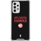 NBA Atlanta Hawks Standard - Black Galaxy A53 5G Clear Case