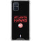 NBA Atlanta Hawks Standard - Black Galaxy A71 5G Clear Case