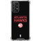 NBA Atlanta Hawks Standard - Black Galaxy A72 5G Clear Case