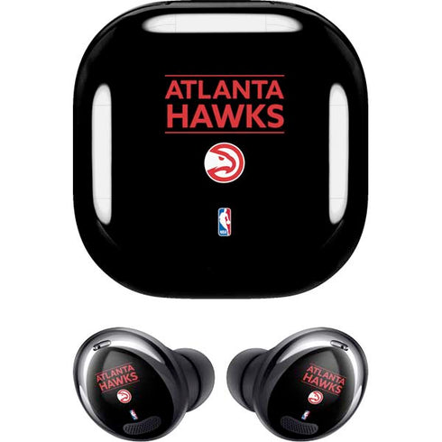 NBA Atlanta Hawks Standard - Black Galaxy Buds Pro Skin