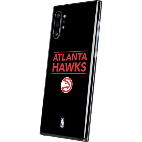 NBA Atlanta Hawks Standard - Black Galaxy Note 10 Plus Skin
