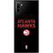 NBA Atlanta Hawks Standard - Black Galaxy Note 10 Skin