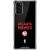NBA Atlanta Hawks Standard - Black Galaxy Note20 5G Clear Case