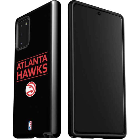 NBA Atlanta Hawks Standard - Black Galaxy Note20 5G Pro Case