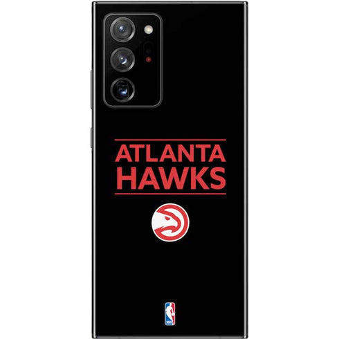 NBA Atlanta Hawks Standard - Black Galaxy Note20 Ultra 5G Skin