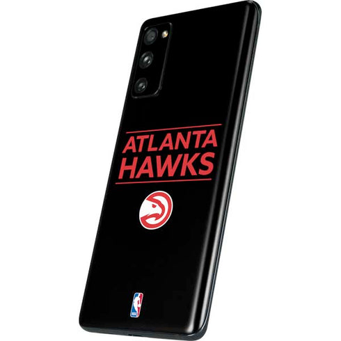 NBA Atlanta Hawks Standard - Black Galaxy S20 Fan Edition Skin