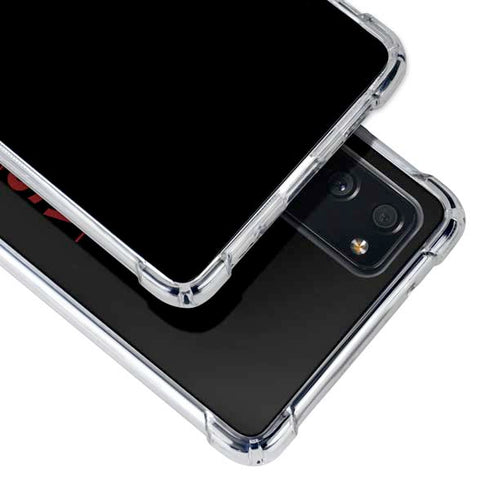 NBA Atlanta Hawks Standard - Black Galaxy S20 FE Clear Case