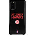 NBA Atlanta Hawks Standard - Black Galaxy S20 Lite Case