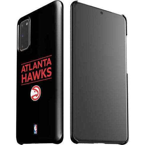 NBA Atlanta Hawks Standard - Black Galaxy S20 Lite Case