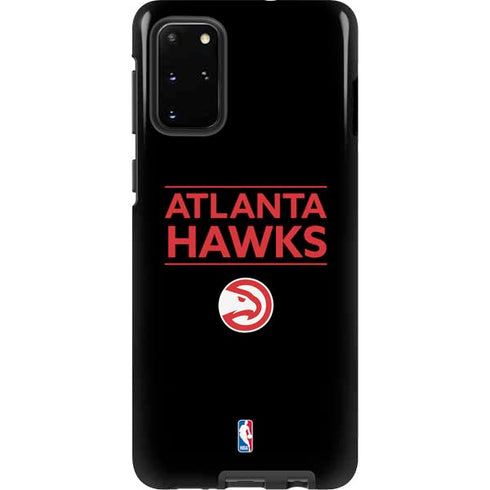 NBA Atlanta Hawks Standard - Black Galaxy S20 Plus Pro Case