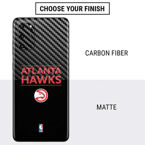 NBA Atlanta Hawks Standard - Black Galaxy S20 Plus Skin