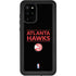 NBA Atlanta Hawks Standard - Black Galaxy S20 Plus Waterproof Case