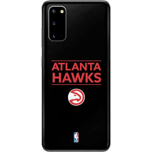 NBA Atlanta Hawks Standard - Black Galaxy S20 Skin