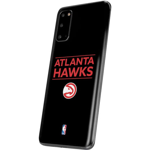 NBA Atlanta Hawks Standard - Black Galaxy S20 Skin