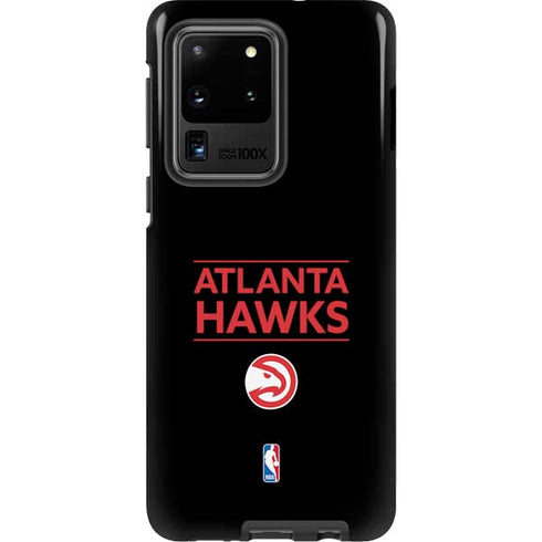 NBA Atlanta Hawks Standard - Black Galaxy S20 Ultra 5G Pro Case