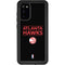 NBA Atlanta Hawks Standard - Black Galaxy S20 Waterproof Case
