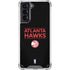 NBA Atlanta Hawks Standard - Black Galaxy S21 5G Clear Case