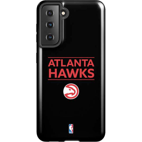NBA Atlanta Hawks Standard - Black Galaxy S21 5G Pro Case
