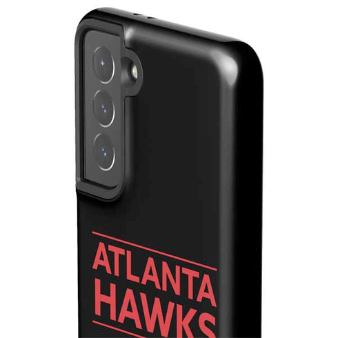 NBA Atlanta Hawks Standard - Black Galaxy S21 5G Pro Case