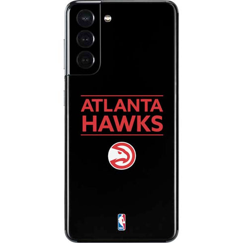 NBA Atlanta Hawks Standard - Black Galaxy S21 5G Skin