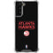 NBA Atlanta Hawks Standard - Black Galaxy S21 Plus 5G Clear Case