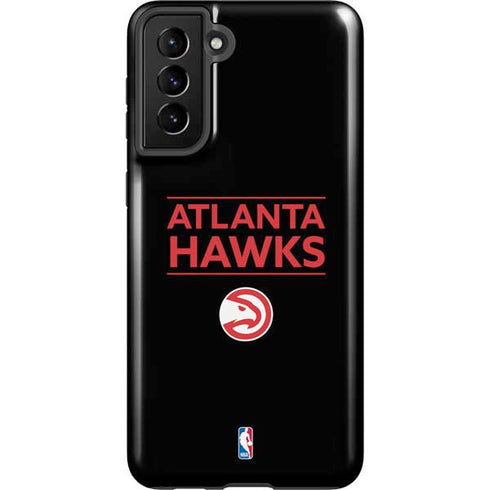 NBA Atlanta Hawks Standard - Black Galaxy S21 Plus 5G Pro Case