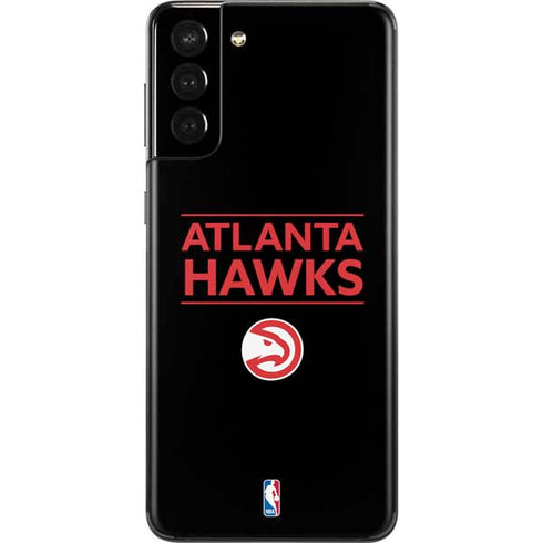 NBA Atlanta Hawks Standard - Black Galaxy S21 Plus 5G Skin