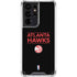 NBA Atlanta Hawks Standard - Black Galaxy S21 Ultra 5G Clear Case