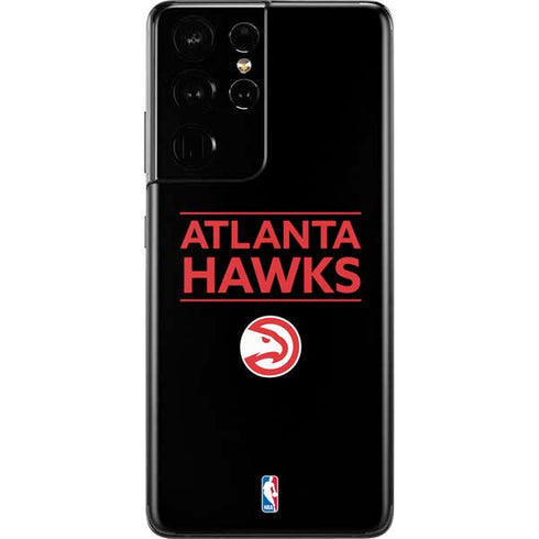 NBA Atlanta Hawks Standard - Black Galaxy S21 Ultra 5G Skin