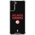 NBA Atlanta Hawks Standard - Black Galaxy S22 Plus Clear Case