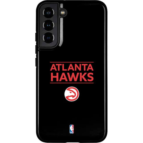 NBA Atlanta Hawks Standard - Black Galaxy S22 Plus Pro Case