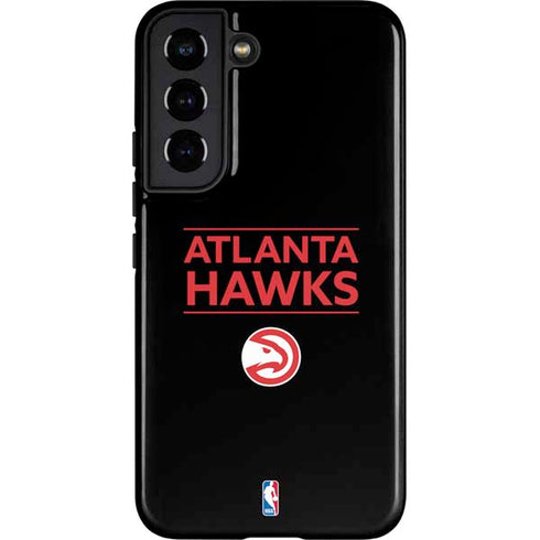 NBA Atlanta Hawks Standard - Black Galaxy S22 Pro Case