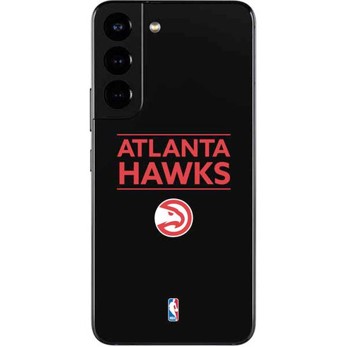 NBA Atlanta Hawks Standard - Black Galaxy S22 Skin
