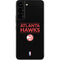 NBA Atlanta Hawks Standard - Black Galaxy S22 Skin