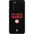 NBA Atlanta Hawks Standard - Black Galaxy S22 Skin