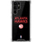 NBA Atlanta Hawks Standard - Black Galaxy S22 Ultra Clear Case