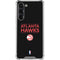 NBA Atlanta Hawks Standard - Black Galaxy S23 Plus Clear Case