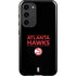 NBA Atlanta Hawks Standard - Black Galaxy S23 Plus Pro Case
