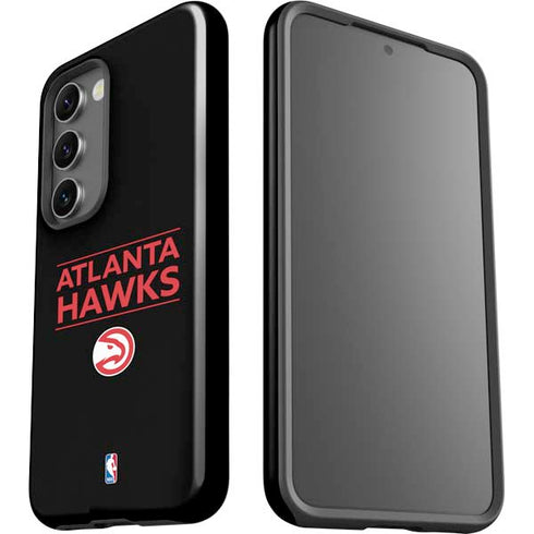 NBA Atlanta Hawks Standard - Black Galaxy S23 Plus Pro Case