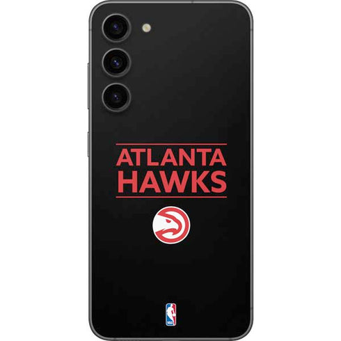 NBA Atlanta Hawks Standard - Black Galaxy S23 Plus Skin