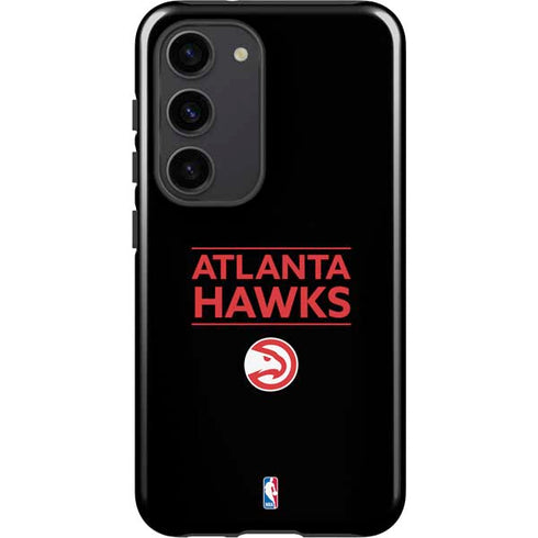 NBA Atlanta Hawks Standard - Black Galaxy S23 Pro Case