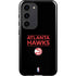 NBA Atlanta Hawks Standard - Black Galaxy S23 Pro Case