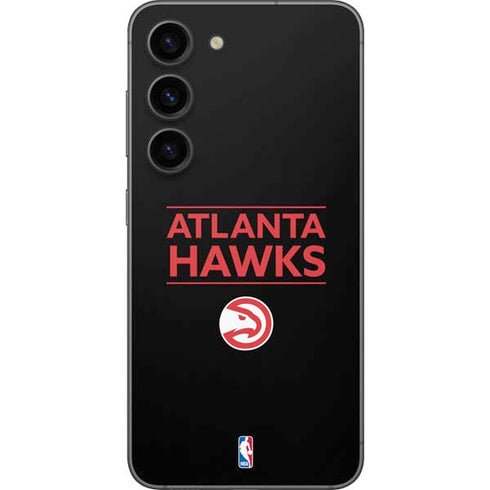NBA Atlanta Hawks Standard - Black Galaxy S23 Skin