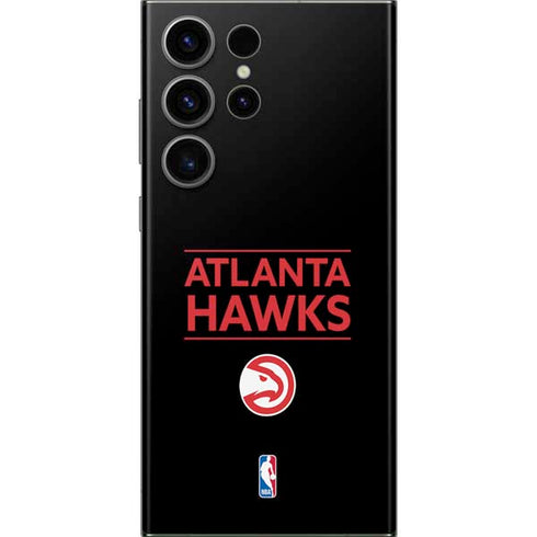 NBA Atlanta Hawks Standard - Black Galaxy S23 Ultra Skin