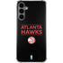 NBA Atlanta Hawks Standard - Black Galaxy S24 Plus Clear Case