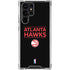 NBA Atlanta Hawks Standard - Black Galaxy S24 Ultra Clear Case