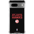 NBA Atlanta Hawks Standard - Black Google Pixel 8 Clear Case