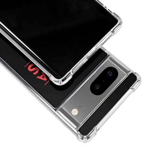 NBA Atlanta Hawks Standard - Black Google Pixel 8 Clear Case