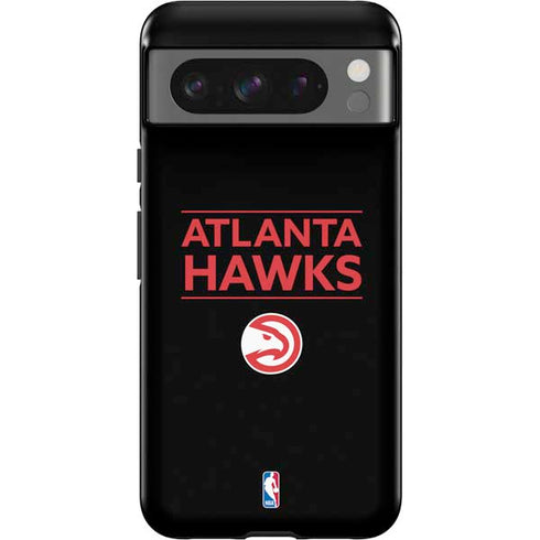 NBA Atlanta Hawks Standard - Black Google Pixel 8 Pro Impact Case